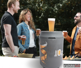 Beer Up la tireuse à bière idéale pour la plage !