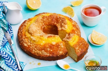 Le gâteau au miel-citron, un régal !