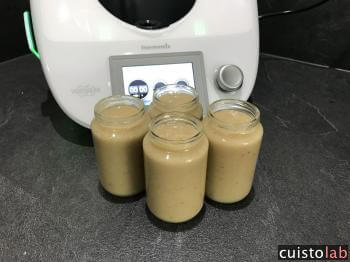 La compote de banane au Thermomix TM5