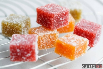 Comment est fabriquée la pâte de fruits ?