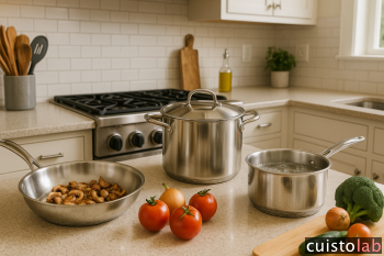 Bien utiliser ses poêles et casseroles en inox 