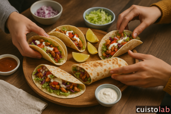 Street food maison : tacos et kebabs faciles à préparer chez soi