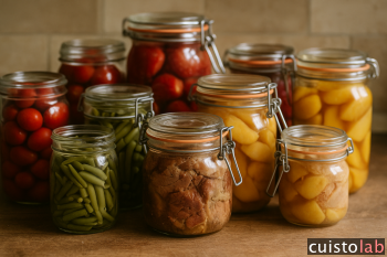 Conserves maison : maîtriser les bocaux sans risque et avec plaisir