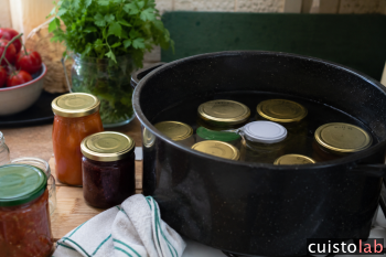 Pasteurisation maison : confitures, coulis et sauces — matériel et bon
