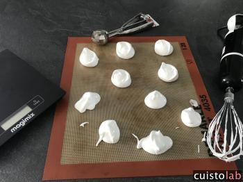 Les meringues classiques de Cuistolab !