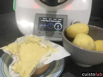 Le camembert rôti au Varoma de Thermomix