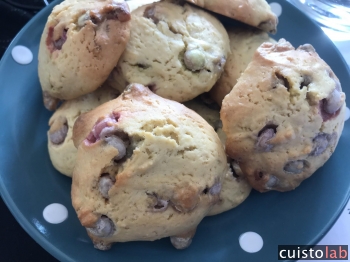 Mes cookies au Smarties réalisés au Cooking Chef !