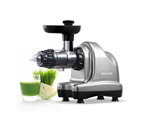 BioChef Axis Extracteur De Jus Cold Press - Masticateur Horizontal 80
