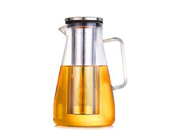 Carafe infuseur en verre borosilicaté