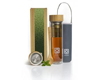 Bouteille en verre pour l’infusion de café de thé fruits/eau fruitée V