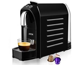 Aicok machine à expresso pour capsule compatible Nespresso