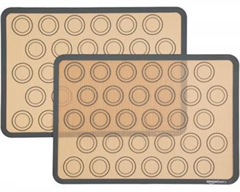 AmazonBasics lot de 2 tapis de cuisson en silicone