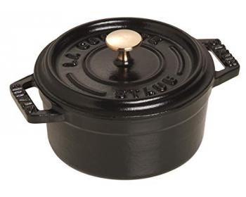 Cocotte ronde 1102818 Gris Graphite 28 cm de Staub