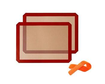 Tapis de cuission en silicone 2 pièces sans BPA 40*30cm anti-adhérent 