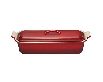 Le Creuset Terrine rectangulaire en céramique avec presse