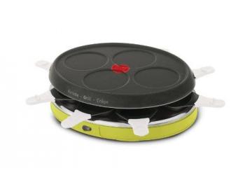 Avis Tefal RE138O12 Appareil à Raclette Déco Colormania 8 Coupelles