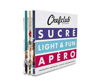 Le Coffret Chefclub : Sucre, Light & Fun, Apero