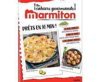 Marmiton Cahier gourmand Prêt en 10 minutes !