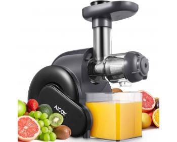 Extracteur de Jus, Aicok Slow Juicer avec fonction reverse