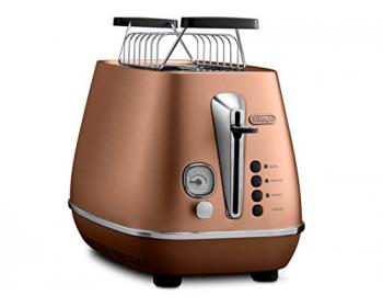 Delonghi Distinta Grille Pain, Bronze, 900 W