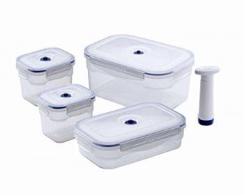 Lot de 4 boîtes alimentaires rectangulaires Aspifresh ACC926