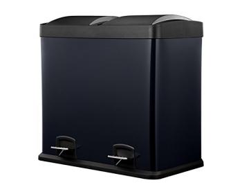 Poubelle recyclage double 48L