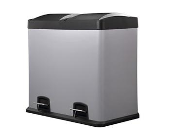 Poubelle recyclage double 48L