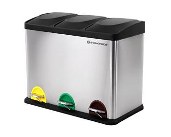 Poubelle de cuisine résistante avec pédales