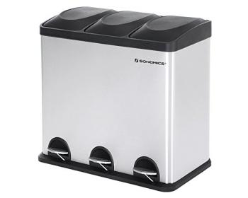Poubelle de cuisine résistante avec pédales