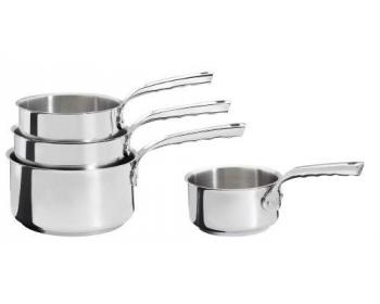 Lot de 4 casseroles inox 'Milady' 3410.04