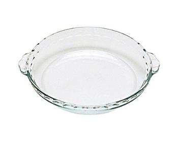 Plat rond transparent de 1,1 litre