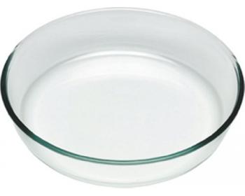 Plat rond transparent de 1,1 litre