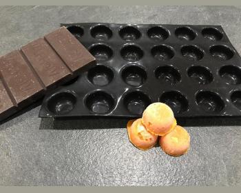 Moule en silicone Flexipan 24 petits fours Guy Demarle