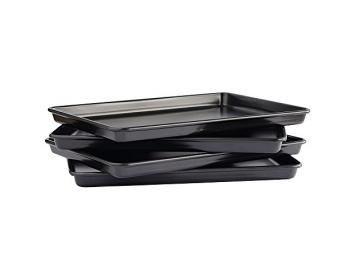 Set de plaques à pâtisserie antiadhésives - 3 pièces