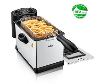 Friteuse électrique Inox 3L