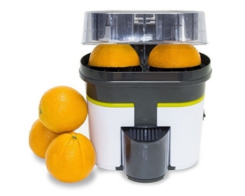 Turbo-extracteur de jus pour agrumes avec fonction coupe-fruit