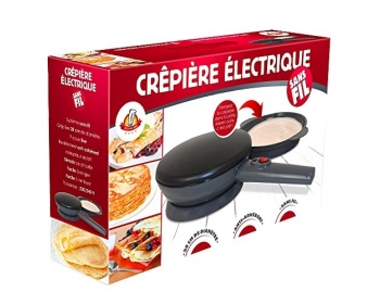 Crêpière électrique sans fil diamètre 20 cm