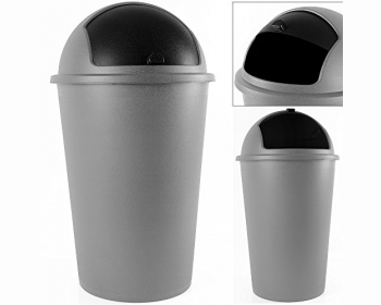Poubelle push Can – couvercle coulissant 50 L