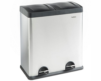 Poubelle de tri sélectif intérieure verticale 34L