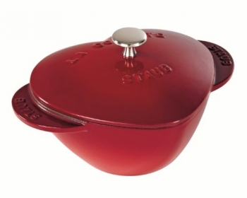  Cocotte fonte Coeur Cerise 1100006 - 20 cm