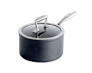 Casserole antiadhésive Elite Forged avec couvercle