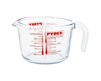 Broc mesureur Classic en verre borosilicate - 0.25 L