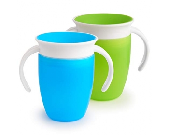 Tasse d'apprentissage Miracle 360° - rose - 207 ml