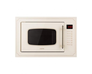 Micro-ondes encastrable Victoria 20 - design rétro - 20L