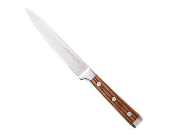 Set de 4 couteaux à steak avec manche en bois