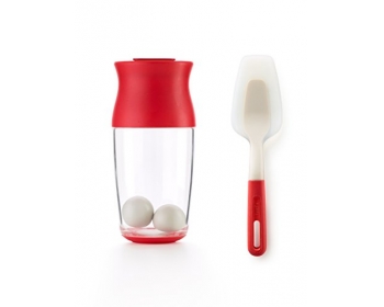 Shaker à pâtes 0206000R14U150 plastique rouge