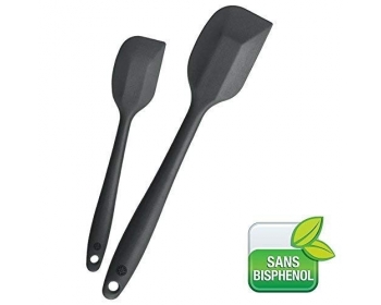 Spatules de cuisine en silicone - Lot de 2