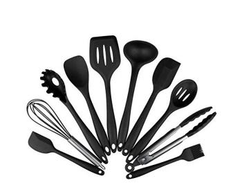 Ustensiles de cuisine en silicone - pinces, cuillères, louches...