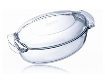 Cocotte à volaille Classic en verre  - 4,5 L