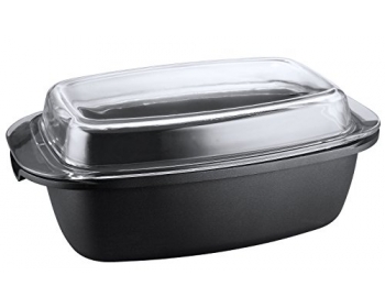 Cocotte en fonte d’aluminium avec couvercle